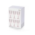 thumbnail image 4 of Juego Xtellar 6 Copas De Vino Grande Agua Vidrio Cristal Color Rosa, 4 of 5