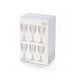 thumbnail image 4 of Juego Xtellar 6 Copas De Vino Grande Agua Vidrio Cristal Color Rosa, 4 of 5