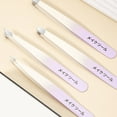 thumbnail image 5 of Tweezers Set with Travel Case,Stainless Steel Tweezers for Facials Hair Precisions Eyebrow Tweezers Ingrown Hair Removal, 5 of 9