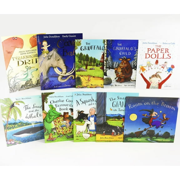 Julia Donaldson Story Collection 10 Picture Books - Age 5-7 - Paperback