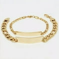 thumbnail image 2 of Personalized Cuban Chain Custom Name Bracelet Carved ID Name Couple Gift, 2 of 7