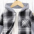 thumbnail image 5 of HCNTES Toddler Boy Clothes Set Long Sleeve Prints Tops Pants Kids 2Pcs Set Outfits Kids Fall Winter Clothes, 5 of 6