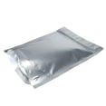 thumbnail image 3 of Aspire 50 Pieces 12 Ounce Reusable Foil Silver Ziplock Stand Up Bags, Mylar Ziplock Pouch, FDA Compliant, 3 of 7