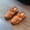 Yellow, variant on Viluyesy Kids' Spring and Summer Flat Sandals Soft Sole Solid Color Casual Sandals for Medium and Large Children White Size 6