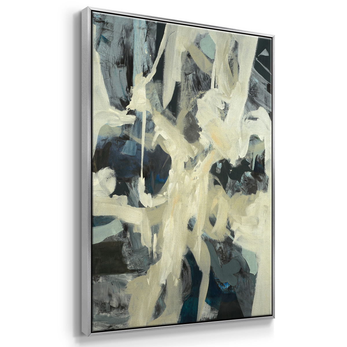 Bearers Framed Premium Gallery Wrapped Canvas - Ready to Hang - 17 x 25 - Silver Floating Frame