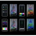 thumbnail image 2 of 20m/65.6ft LED DIY creative light strips, with individual LED colors controllable via remote control and app. Suitable for bedrooms and ideal for room parties. Quick installation without tools., 2 of 10