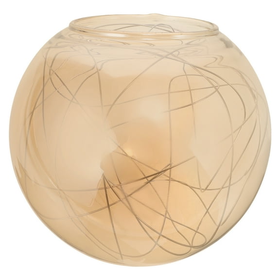 Glass Lampshade Replacement Globe Lamp Shade with Wire Decorative Chandelier Lampshade