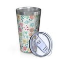 thumbnail image 2 of 16oz Tumblers Pioneer Flower Stainless Steel Vacuum Insulated Double Wall Travel Tumbler Cups Mug with Lid and Straw,Cleaning Brush for Coffee,Tea, 2 of 4