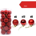 thumbnail image 4 of Bueautybox 24Pcs Christmas Balls Ornaments for Xmas Christmas Tree - Shatterproof Christmas Tree Decorations Hanging Ball for Holiday Wedding Party Decoration, 4 of 7