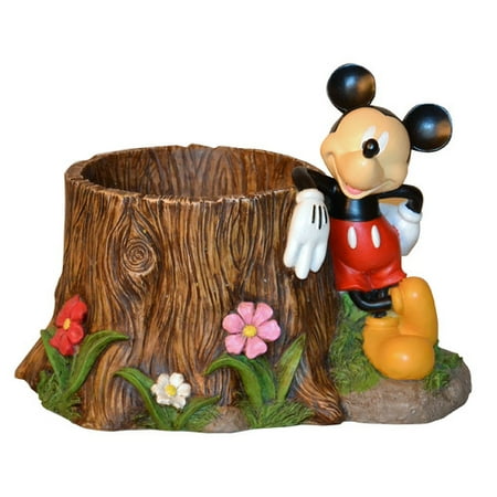 Woods International Disney Mickey Mouse Resin Statue Planter - Walmart.com