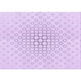 thumbnail image 1 of Ahgly Company Machine Washable Indoor Rectangle Transitional Bright Lilac Purple Area Rugs, 3' x 5', 1 of 7