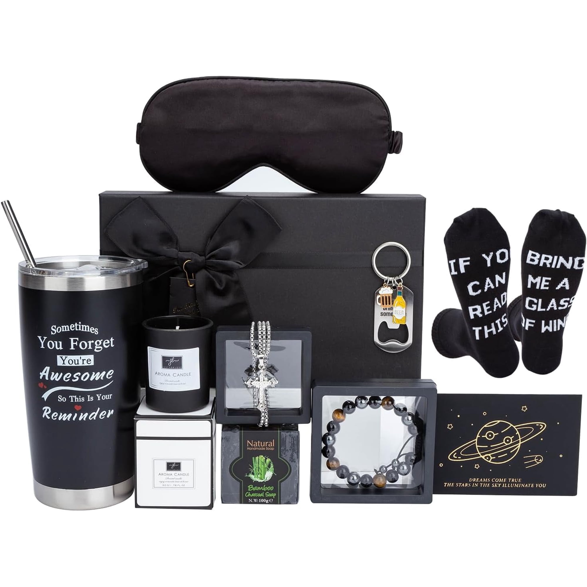 Birthday Gifts for Men Premium Gift Baskets for Men Creative Gift Baskets Gift Sets Thank-You Gifts Gifts for Men Retirement Gifts Father's Day Gifts Birthday Gifts for Dads, Husbands, or Boyfrie