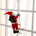 thumbnail image 1 of Supbessel Christmas Gifts Decorations Clearance Climbing Ladder Rope Santa Claus Pendant Santa Climbing Rope Ladder Xmas Tree Hanging Ornament Party Decor, 1 of 9