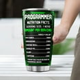 thumbnail image 4 of Computer Programmers Tumblers Programmer Funny Humor Coffee Stainless Steel Tumbler 20 Oz Cup Mug Funny Insulated Travel Mugs Gifts For Engineer Men Boyfriend Birthday, 4 of 6