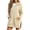 #005-Khaki, variant on Womens Hoodies Dress Hooded Sweatshirts Dress Casual Long Sleeve Tunic Dress Oversized Sweatshirts with Pocket for Fall Winter