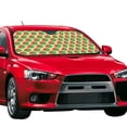 thumbnail image 2 of Kdxio Summer Watermelon Print Front Windshield Sun Shade,Folding Auto Sunshade for Car Truck SUV-Small, 2 of 7