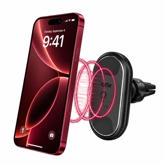 iOttie MagSafe Compatible Magnetic Air Vent Phone Holder Car Mount