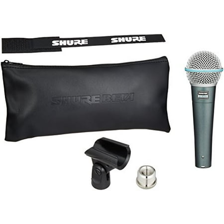- Shure BETA 58A Supercardioid Dynamic Microphone with High Output Neodymium Element for Vocal/Instrument Applications
