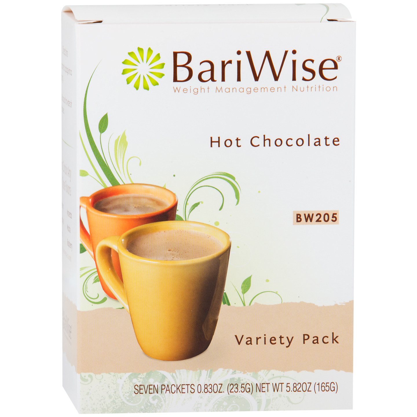BariWise High Protein Hot Cocoa Instant LowCarb, Low Calorie Hot