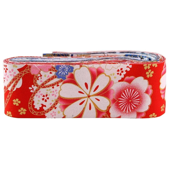 40 PCS Jelly Roll Cotton Fabric Quilting Strips DIY Sewing Craft Fabric Bundle Patchwork Supplies 6.5X50cm