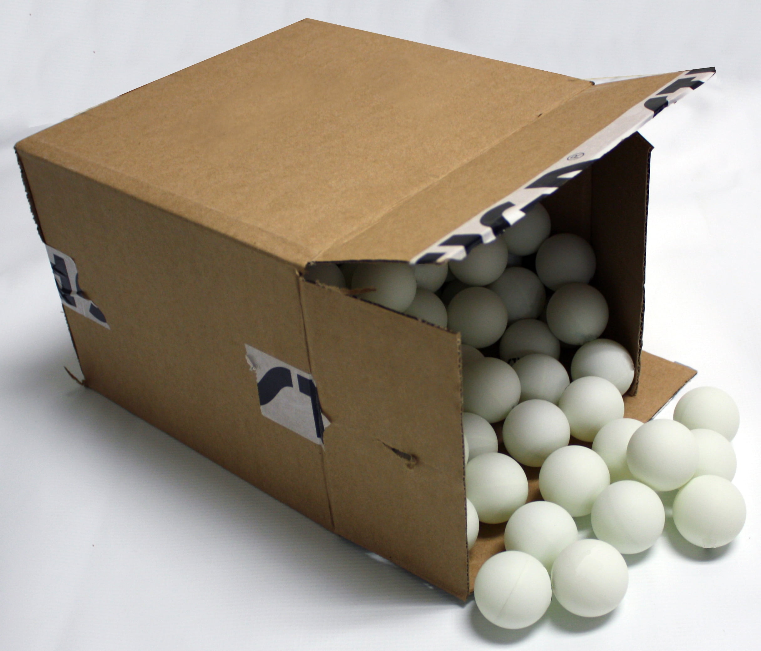 Stiga 2-Star Performance-Quality White Table Tennis Balls (144 pack)