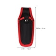 thumbnail image 2 of Funda de lona para podadora de jardín, bolsa de lona para herramientas de jardinería, funda de lona para tijeras de podar, 2 of 8