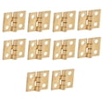 thumbnail image 1 of Ecomeon Mini Butler Tray Hinge Set,Simulation Furniture Hinge Pair,Mini Butler Tray Hinge Set Simulation Metal Miniature Furniture Hinge Pair For 1:12 Dollhouse, 1 of 8
