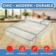 thumbnail image 3 of Emporio Kitchen Drawer Organizer Set - Includes 6-piece 9x6" bins, 10-piece 9x3" bins, 18-piece 6x3" Bins, 30-piece 3x3" Bins, Stackable Storage Trays, Pack of 64, 3 of 4