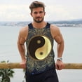 thumbnail image 6 of Pofeuu Yin And Yang Mandala Print Men's Workout Tank Tops Sleeveless Muscle Gym Shirt Quick Dry-Large, 6 of 7