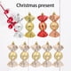 thumbnail image 5 of Moyic Paquete de 5 Bolas de dulces de Navidad Decoraciones de vacaciones de Navidad DIY Chimenea Colgante Atmósferas Adorno Fotografía Type3 NO3, 5 of 6
