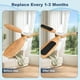 thumbnail image 5 of Filtro de carbón activado para aspas de ventilador, filtro para ventilador de techo, juego de 10 aspas de fibra de carbono, purificador de aire para el hogar, decoración de dormitorio,, 5 of 7