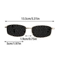 thumbnail image 3 of Glasses Rectangle Sunglasses for Women - Retro Style 90s Small Narrow Square Frame for Outdoor Adventures, 3 of 9
