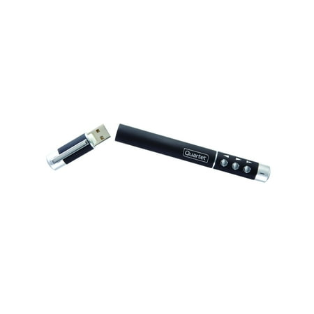 UPC: 0034138845028 | Quartet Wireless Remote and Laser Pointer Class 2 Small Venue Black