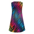 thumbnail image 3 of IROINNID Summer Dresses for Women 2024, Wedding Guest Dresses for Women , Round Neck and Sleeveless Printed Flowy Casual Vacation Dresses, 3 of 4