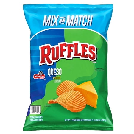 Ruffles Queso Potato Chips (16.125 oz.)