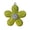 Green, variant on Keychain Pendant Small Flowers Shiny Rhinestone Sunflower Charm Key Chain Decorative Backpack Bag Accessories