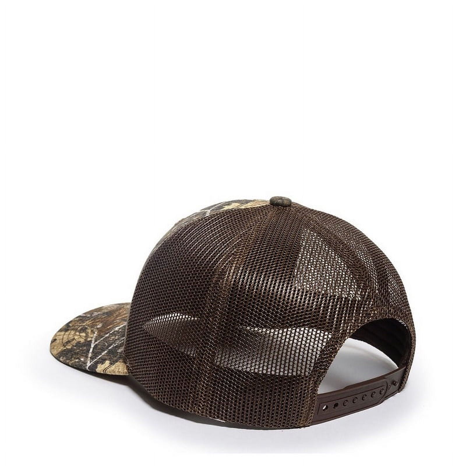 Outdoor Cap OC771CAMO Ultimate Trucker Cap-Realtree Edge