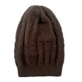 thumbnail image 4 of Women Solid Winter Outdoor Hat Hood Hat Cover Knitted Hat down Hats for Men Cold Weather Hat Winter Mens Hat Men Winter Hats Windproof Hat Flannel Hats Men Snow Hats Hats for Mens Hats for Women Cute, 4 of 4