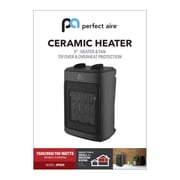 Perfect Aire 2PHC9 Electric Ceramic Forced‑Air Space Heater, 5,120 BTU