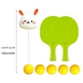 thumbnail image 2 of BallsFHK Indoor Hanging Table Tennis Trainer Portable Set, Portable Table Tennis Exerciser, Adjustable Hanging Table Tennis Trainer For Kids Adult, With Racket And Balls, 2 of 4
