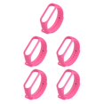 thumbnail image 3 of braveheart Bracelet de Remplacement, Doux pour la Peau, Résistant à l'Usure, Bracelet Intelligent pour Poignet, Bracelet de Sport, Installation Facile, Remplacement pour Mi 3 Rose Rouge, Ensemble de 5, 3 of 6