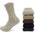 thumbnail image 2 of YooGuoGuo Boot Socks for Men - Solid Winter Socks Thick Warm Work Socks Size 7-12, 2 of 5