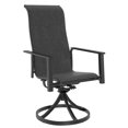 thumbnail image 2 of Ensemble table et chaises 7 pièces pour patio Charleston Mainstays - Noir, 2 of 9