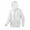 A_ White, variant on Men's Adjustable Drawstring Hem Packable Quick Dry Hooded Windbreaker, Casual Jacket, Travel Hiking Daily Outdoor Portable Wear Light Blue XXL