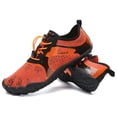 thumbnail image 5 of LJEFF Men Water Shoes, Quick Dry Lightweight Breathable Non-Slip Trail Beach Aqua Sneakers Orange, 5 of 9