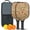 Pioneer Flower Floral-1, variant on Pickleball Paddles Set,Pioneer Flower Floral Print Pattern Fiberglass Surface Pickleball Racket Set with 2 Indoor Outdoor Pickleball Balls and Pickleball Bag,Pickle-ball Equipment