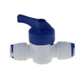 thumbnail image 2 of 2xInline Tap 1/4 "OD POM Válvula De Bola Interruptor De Conexión Rápida Para Purificador De Agua Sunnimix interruptor de válvula de bola, 2 of 8