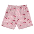 thumbnail image 7 of FORMRS Boys Swim Trunks Quick Dry Mesh Lining Beach Boardshorts, Sizes XS-XL, Pink Cute Cherry Pattern, 7 of 7