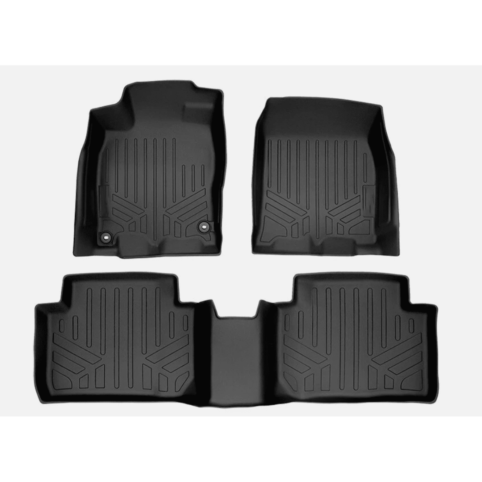 Fit For 2016-2021 Civic 2 Row Custom Fit Floor Mats (Sedan or Hatchback)