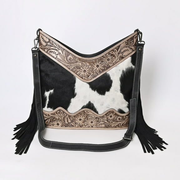 JENESA TOOLED CROSSBODY BAG